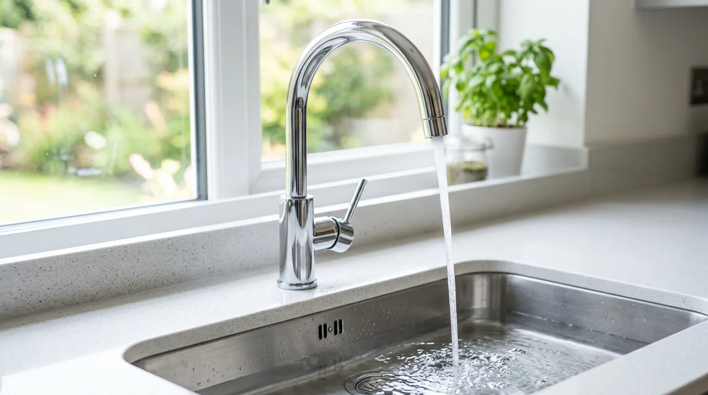 Local Plumbing Master Pros same day plumber fixing a faucet in Stoneville, NC